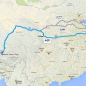 Chiny, z Zachodu na Wschód. Część pierwsza