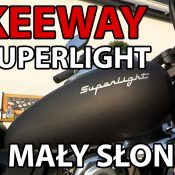Keeway Superlight 125 – Mały słonik