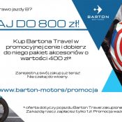 Szukasz motocykla na kat. B? Z Bartonem zaoszczędź nawet 800 zł