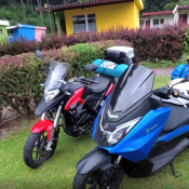 Czechy turystycznie na 125-tkach Junaka