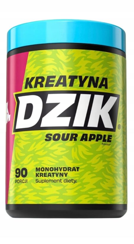 Kreatyna proszek kwaśne jabłko WK Dzik 369 g