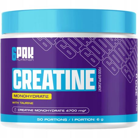 Kreatyna proszek grejpfrut 6PAK Nutrition 300 g